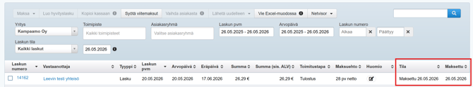 maksettu netvisor