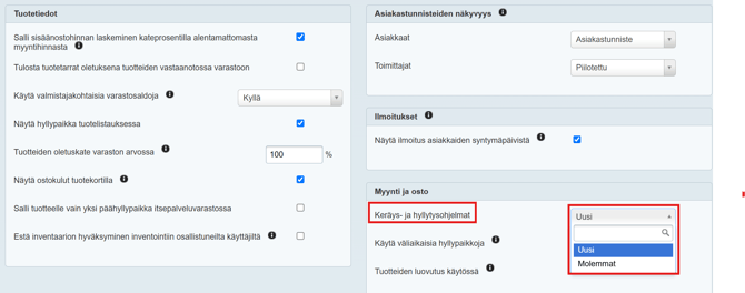 uusi keräily